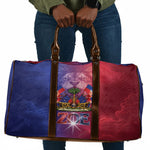 Haitian Zoe Travel Bag Roaring Lion With Coat Of Arms