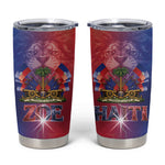 Haitian Zoe Tumbler Cup Roaring Lion With Coat Of Arms