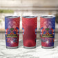 Haitian Zoe Tumbler Cup Roaring Lion With Coat Of Arms