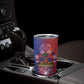 Haitian Zoe Tumbler Cup Roaring Lion With Coat Of Arms