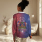 Haitian Zoe Women Casual Shirt Roaring Lion With Coat Of Arms