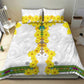 Enkutatash Ethiopia New Year Bedding Set Tilet Pattern With Adey Abeba Flowers