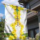 Enkutatash Ethiopia New Year Garden Flag Tilet Pattern With Adey Abeba Flowers