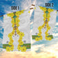 Enkutatash Ethiopia New Year Garden Flag Tilet Pattern With Adey Abeba Flowers