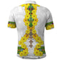 Enkutatash Ethiopia New Year Polo Shirt Tilet Pattern With Adey Abeba Flowers