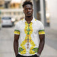 Enkutatash Ethiopia New Year Polo Shirt Tilet Pattern With Adey Abeba Flowers
