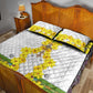Enkutatash Ethiopia New Year Quilt Bed Set Tilet Pattern With Adey Abeba Flowers