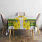 Enkutatash Ethiopia New Year Tablecloth Tilet Pattern With Adey Abeba Flowers