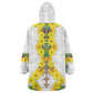 Enkutatash Ethiopia New Year Wearable Blanket Hoodie Tilet Pattern With Adey Abeba Flowers
