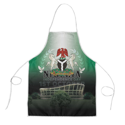 Nigeria Independence Day Apron Proud To Be Nigerian