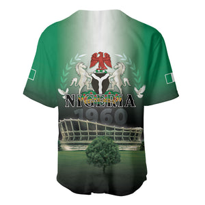 Nigeria Independence Day Baseball Jersey Proud To Be Nigerian