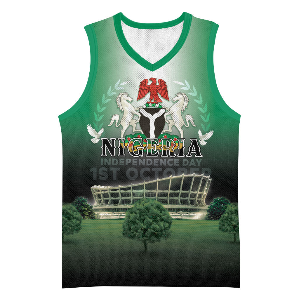 Nigeria Independence Day Basketball Jersey Proud To Be Nigerian