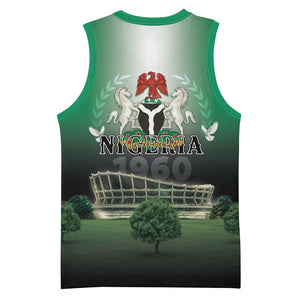 Nigeria Independence Day Basketball Jersey Proud To Be Nigerian