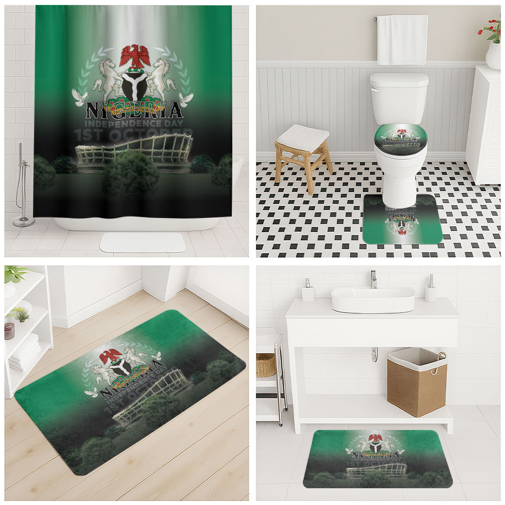 Nigeria Independence Day Bathroom Set Proud To Be Nigerian