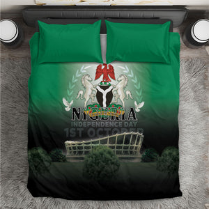 Nigeria Independence Day Bedding Set Proud To Be Nigerian