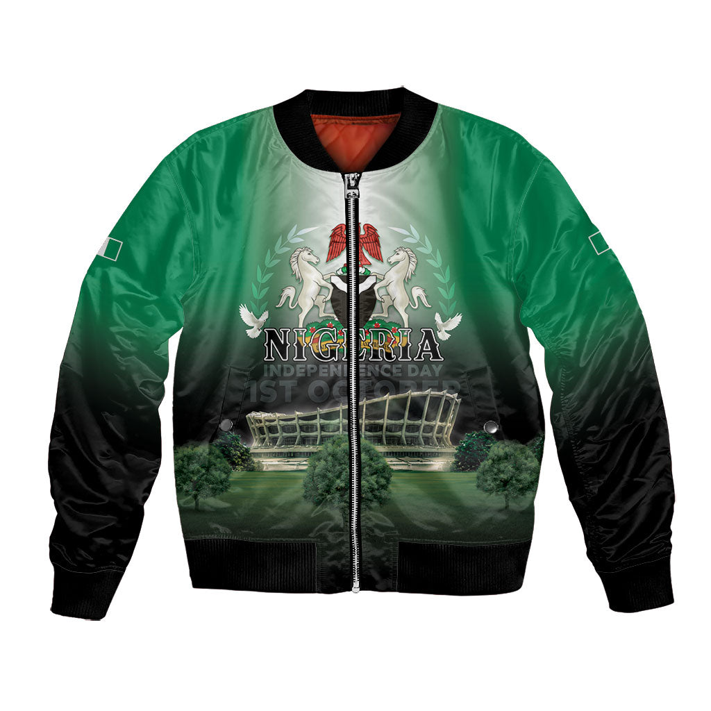 Nigeria Independence Day Bomber Jacket Proud To Be Nigerian