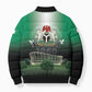 Nigeria Independence Day Bomber Puffer Jacket Proud To Be Nigerian