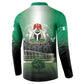 Nigeria Independence Day Button Sweatshirt Proud To Be Nigerian