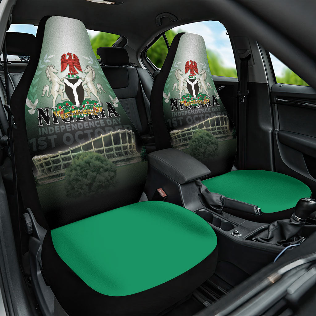 Nigeria Independence Day Car Seat Cover Proud To Be Nigerian