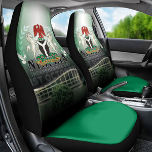 Nigeria Independence Day Car Seat Cover Proud To Be Nigerian