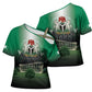 Nigeria Independence Day Cross Shoulder Shirt Proud To Be Nigerian