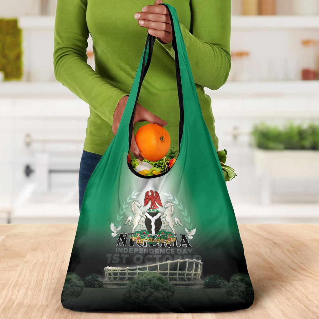 Nigeria Independence Day Grocery Bag Proud To Be Nigerian