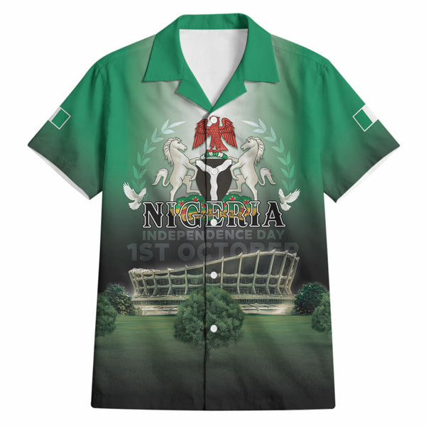 Nigeria Independence Day Hawaiian Shirt Proud To Be Nigerian