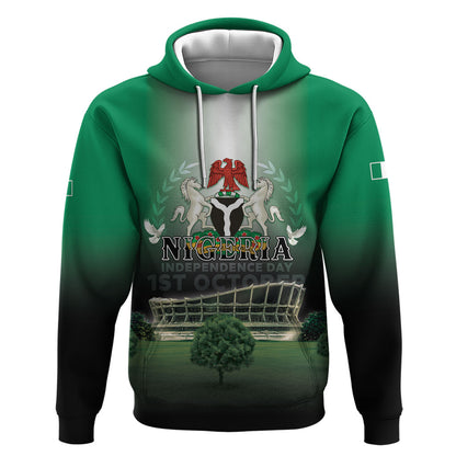 Nigeria Independence Day Hoodie Proud To Be Nigerian