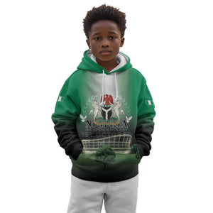 Nigeria Independence Day Kid Hoodie Proud To Be Nigerian