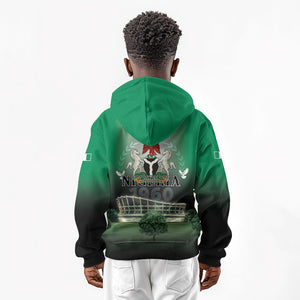 Nigeria Independence Day Kid Hoodie Proud To Be Nigerian