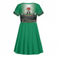 Nigeria Independence Day Kid Short Sleeve Dress Proud To Be Nigerian