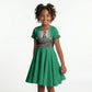 Nigeria Independence Day Kid Short Sleeve Dress Proud To Be Nigerian
