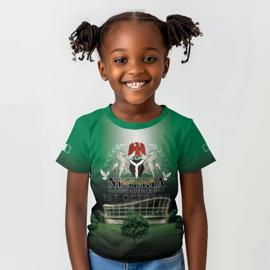 Nigeria Independence Day Kid T shirt Proud To Be Nigerian