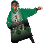 Nigeria Independence Day Kid Wearable Blanket Hoodie Proud To Be Nigerian