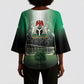 Nigeria Independence Day Kimono Sleeve Blouse Proud To Be Nigerian