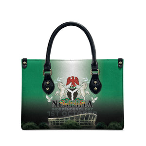 Nigeria Independence Day Leather Bag Proud To Be Nigerian
