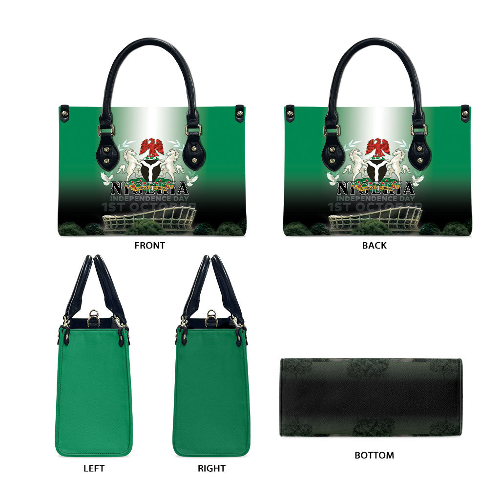 Nigeria Independence Day Leather Bag Proud To Be Nigerian