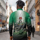 Nigeria Independence Day Long Sleeve Button Shirt Proud To Be Nigerian