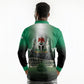 Nigeria Independence Day Long Sleeve Polo Shirt Proud To Be Nigerian