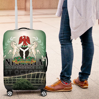 Nigeria Independence Day Luggage Cover Proud To Be Nigerian