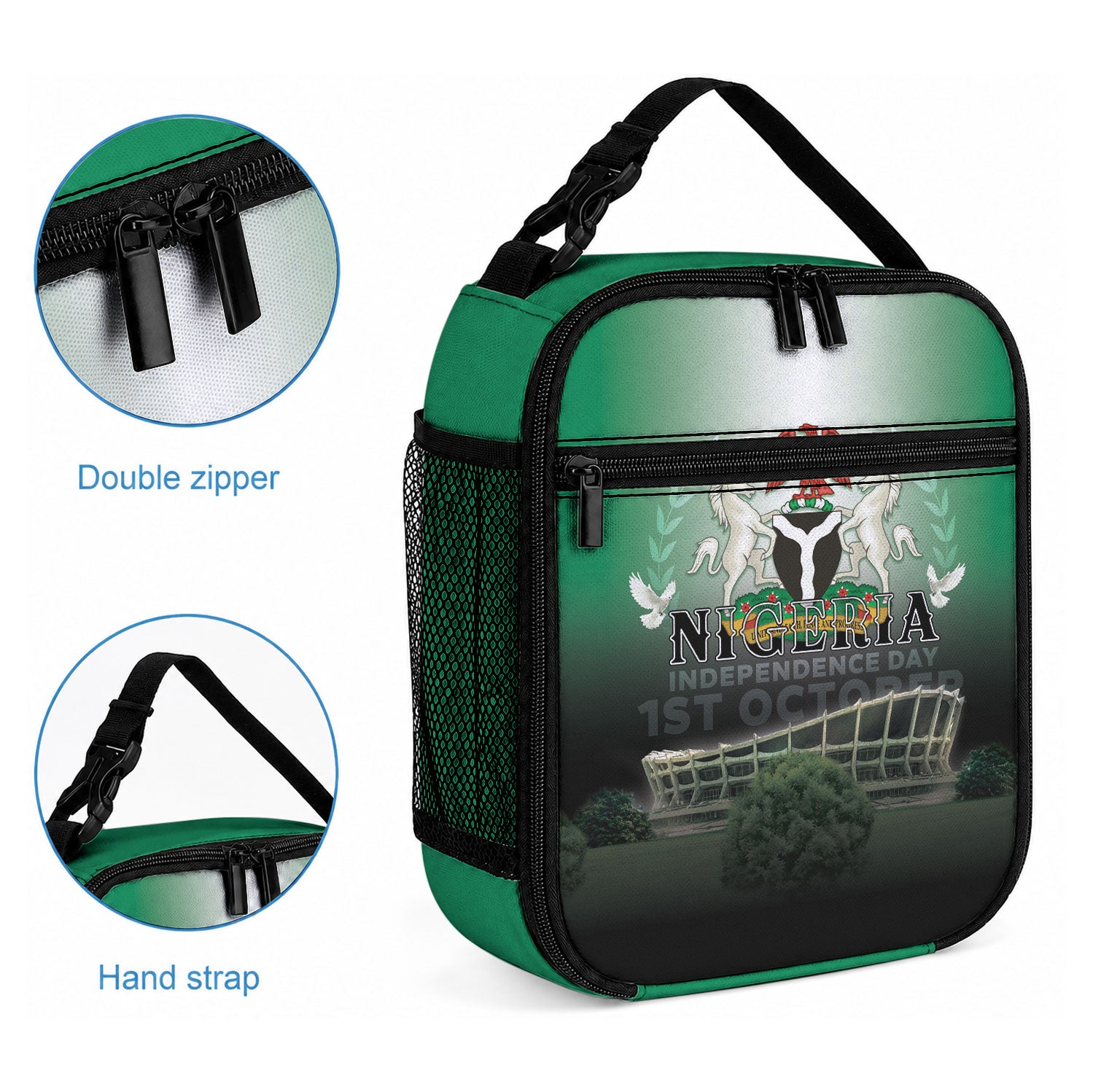 Nigeria Independence Day Lunch Bag Proud To Be Nigerian