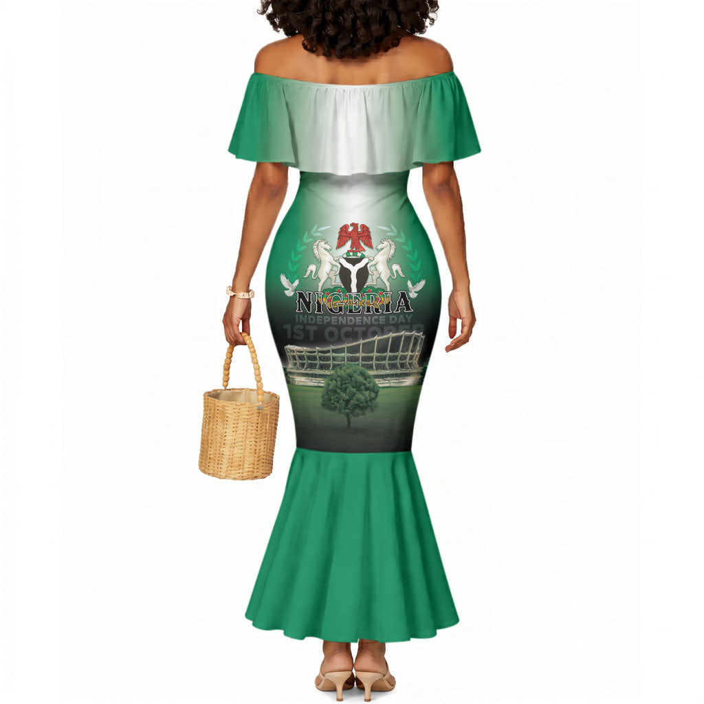 Nigeria Independence Day Mermaid Dress Proud To Be Nigerian