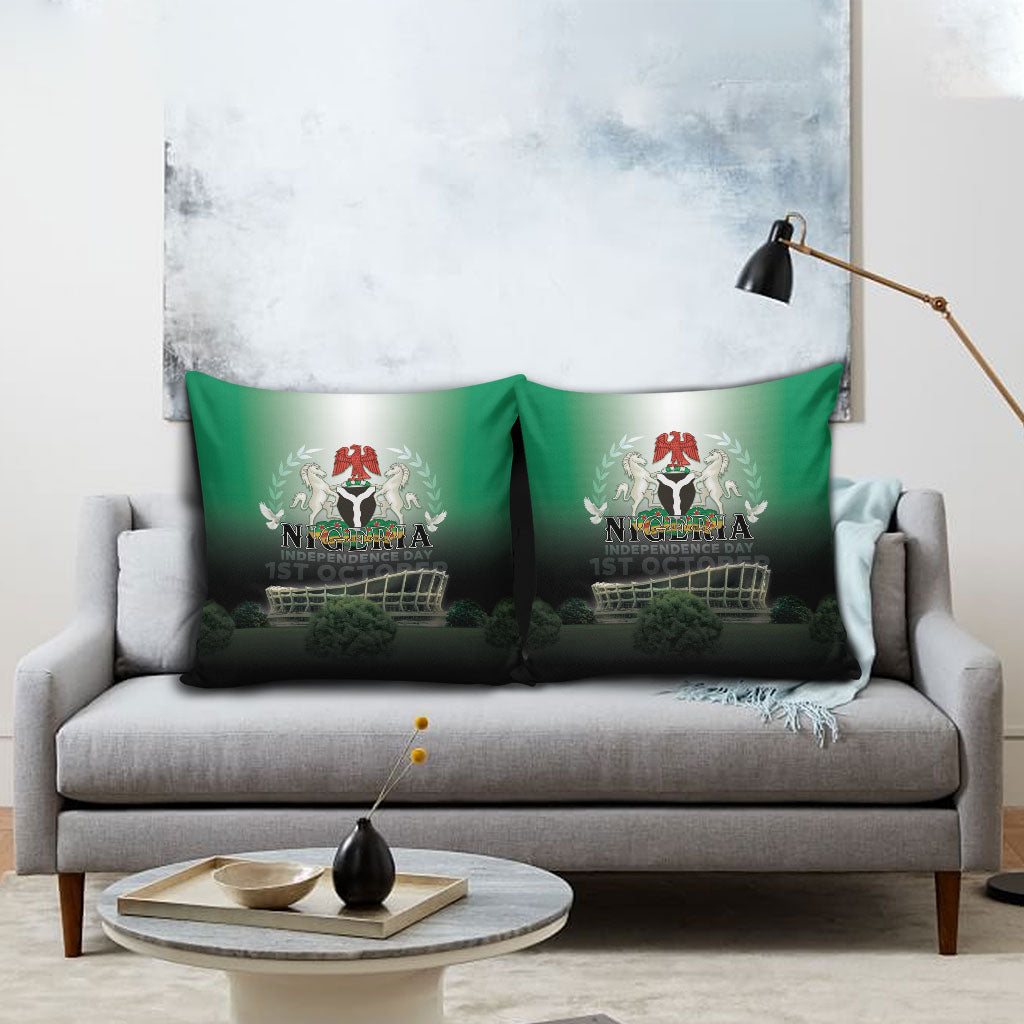 Nigeria Independence Day Pillow Cover Proud To Be Nigerian