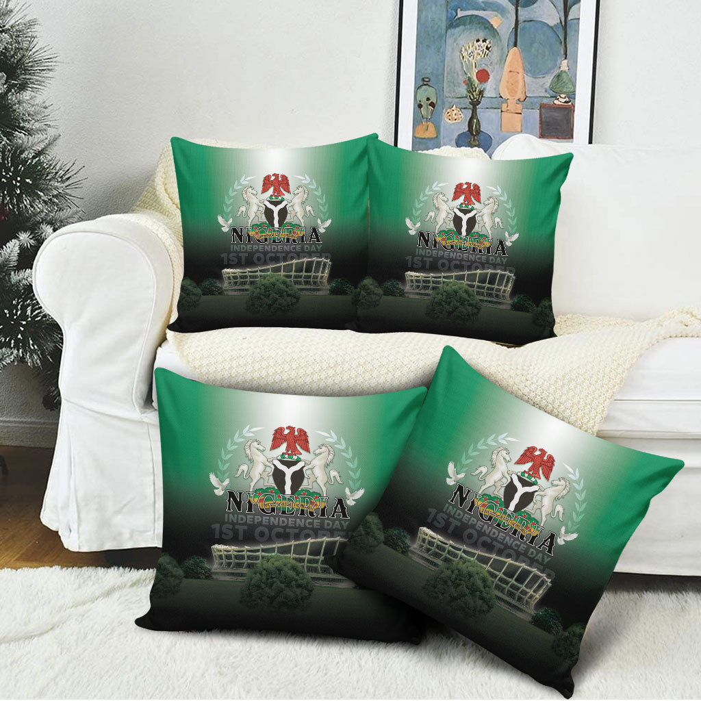 Nigeria Independence Day Pillow Cover Proud To Be Nigerian