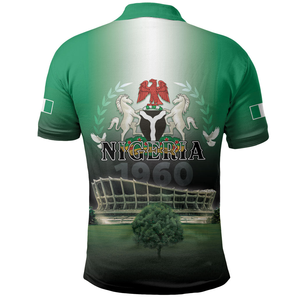 Nigeria Independence Day Polo Shirt Proud To Be Nigerian