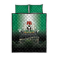 Nigeria Independence Day Quilt Bed Set Proud To Be Nigerian