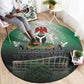 Nigeria Independence Day Round Carpet Proud To Be Nigerian