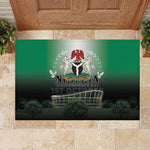 Nigeria Independence Day Rubber Doormat Proud To Be Nigerian
