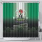 Nigeria Independence Day Shower Curtain Proud To Be Nigerian