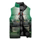 Nigeria Independence Day Sleeveless Puffer Jacket Proud To Be Nigerian